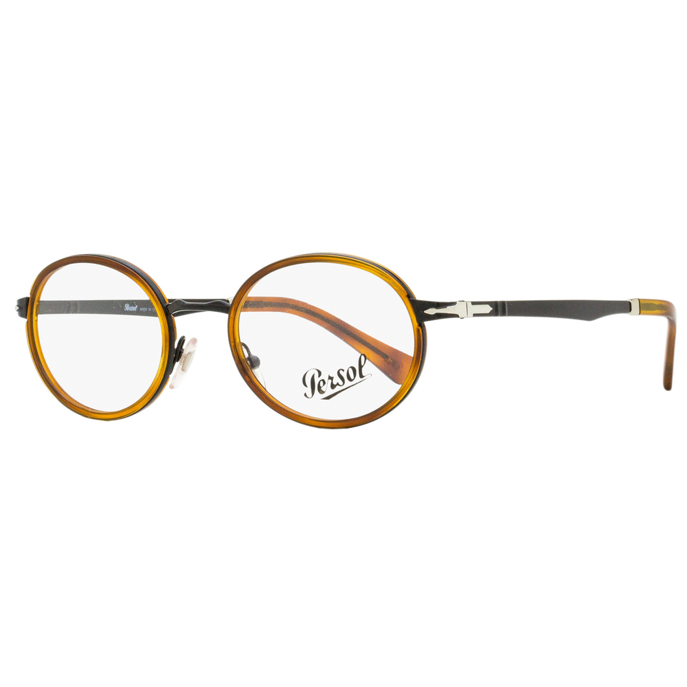 Persol Oval Eyeglasses PO2452V 1094 Matte Black/Havana 50mm 2452